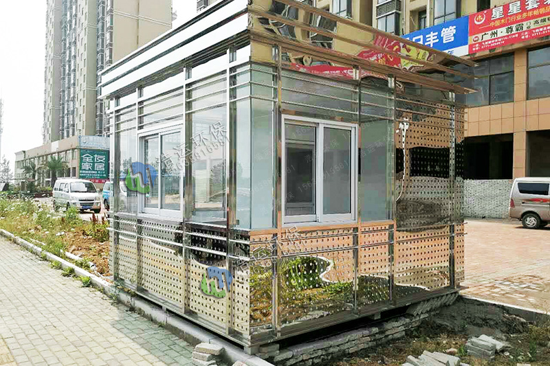 鋼結構氟碳噴漆崗亭與不銹鋼崗亭價格分析 鋼結構氟碳噴漆崗亭與不銹鋼崗亭價格分析